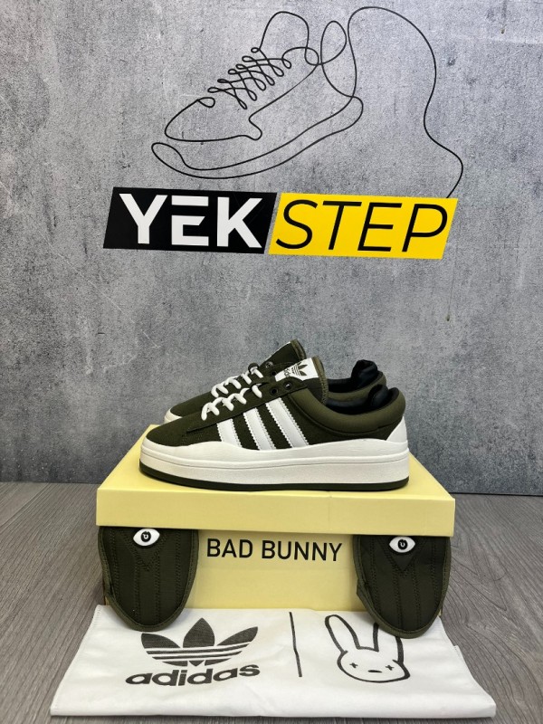 Adidas Bad Bunny Haki-Beyaz